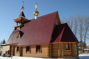 деревянный храм во имя святого великомученика Георгия Победоносца